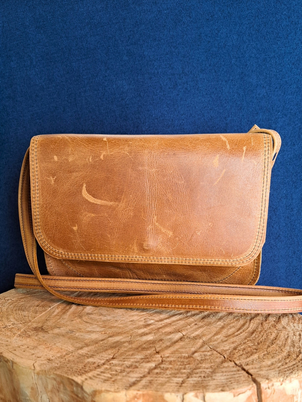 Luna Leather Shoulder Handbag (Small)