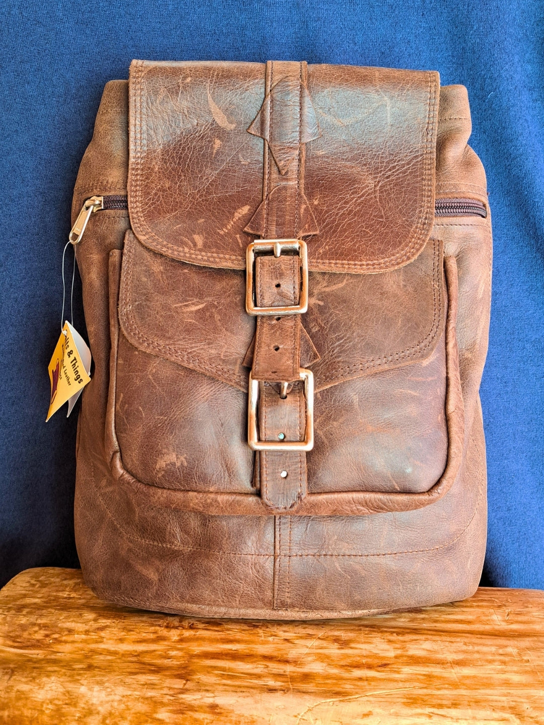 Heritage Diesel Leather Backpack