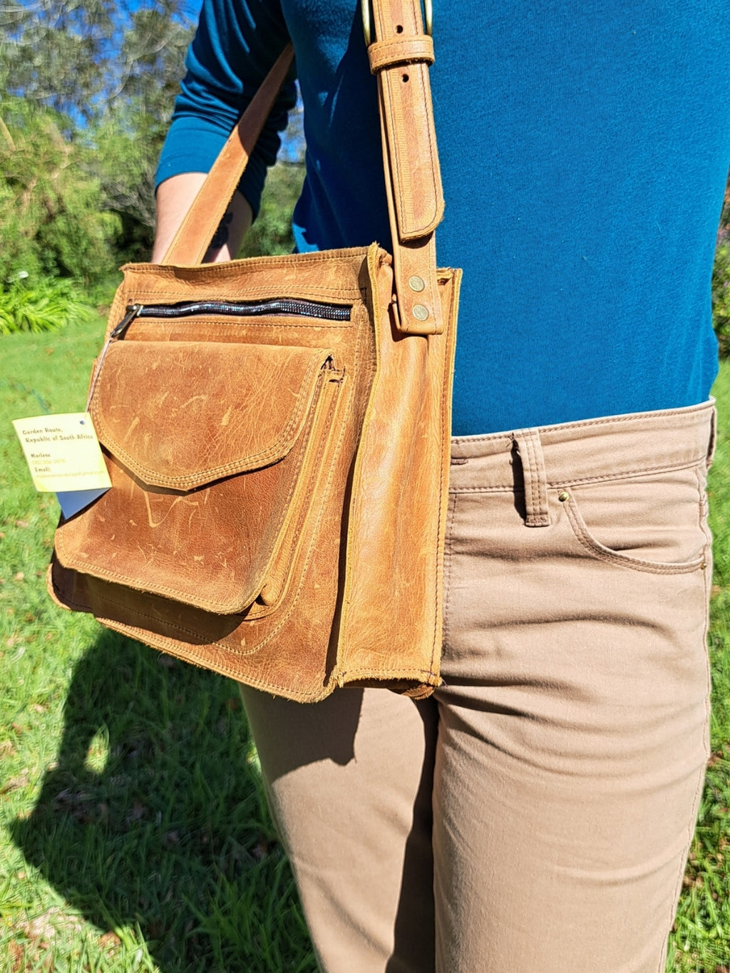 Amber Multi-Pocket Shoulder Bag