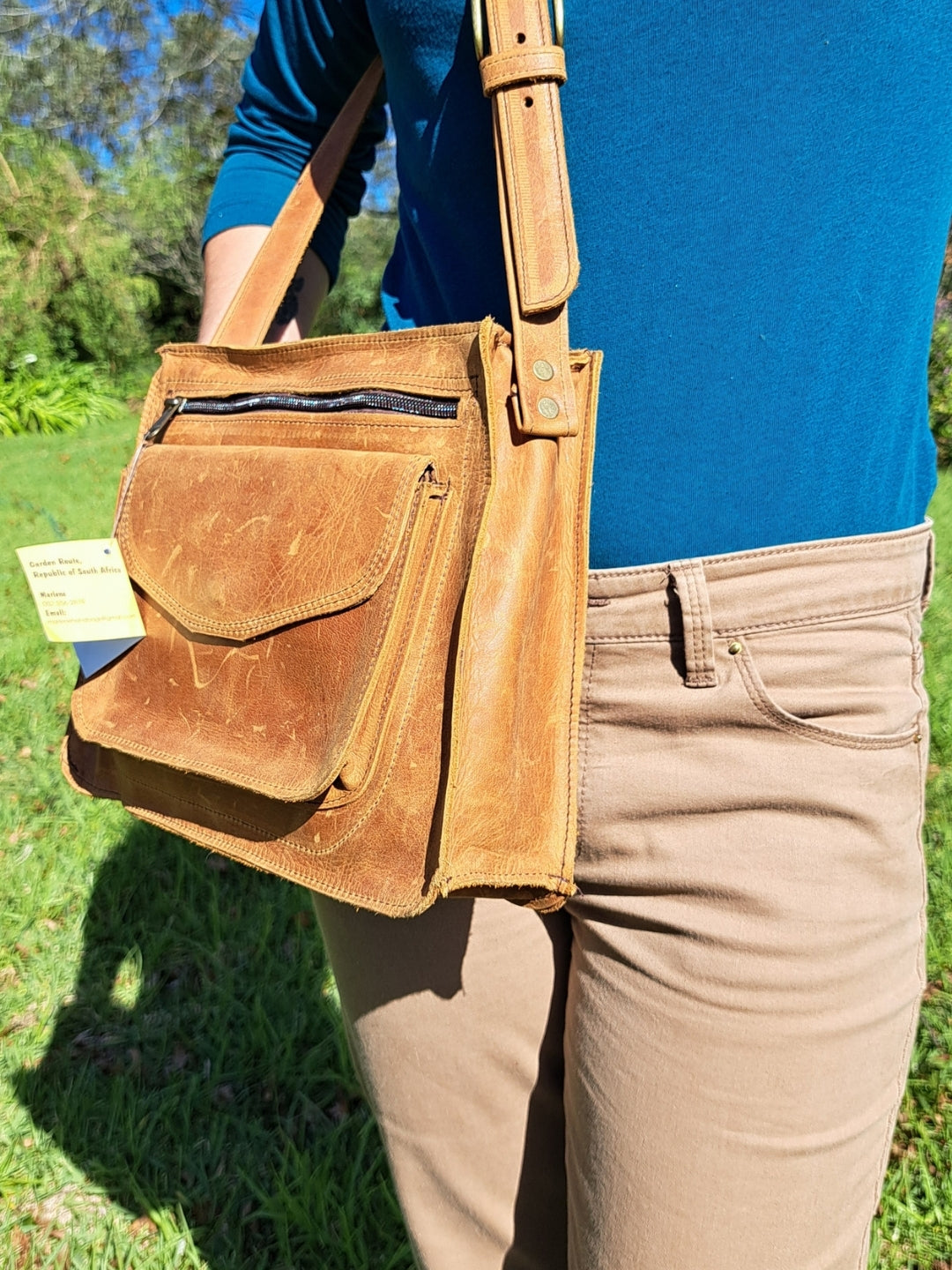 Amber Multi-Pocket Shoulder Bag