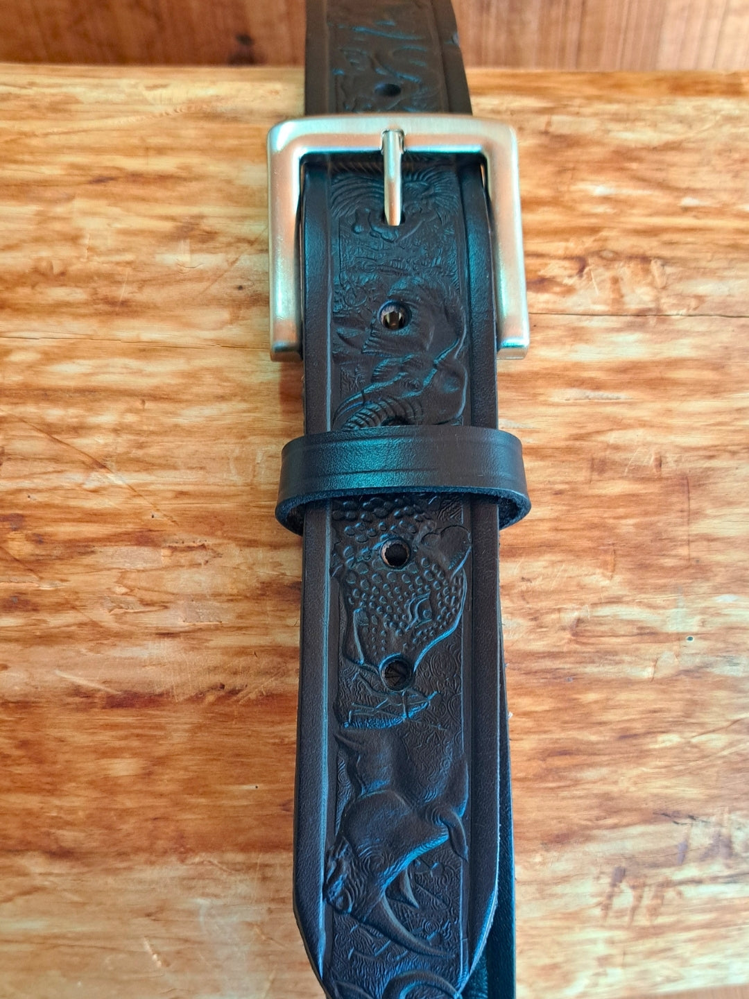 Black Big Five Wildlife Belt (40mm)