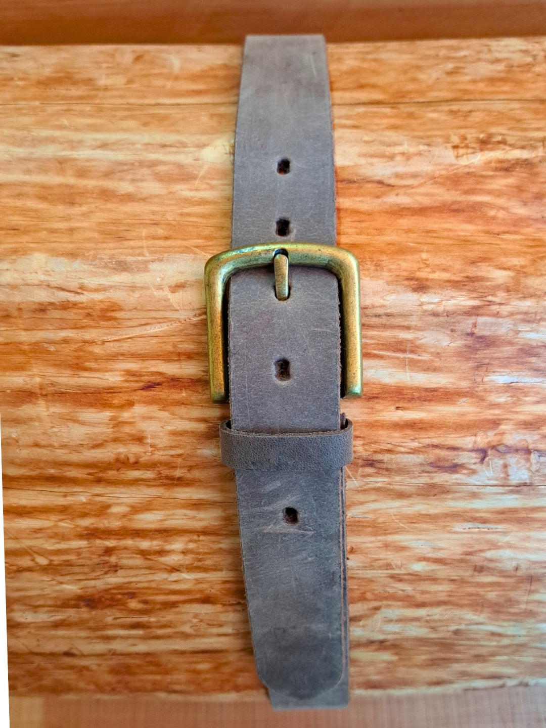 The Heritage Natural Full-Grain Leather Belt (35mm)