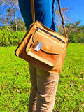 Amber Multi-Pocket Shoulder Bag