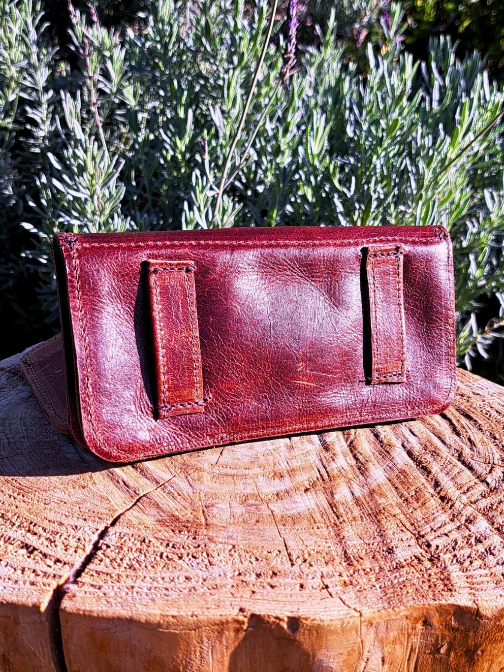 Oxblood Cellphone Pouch