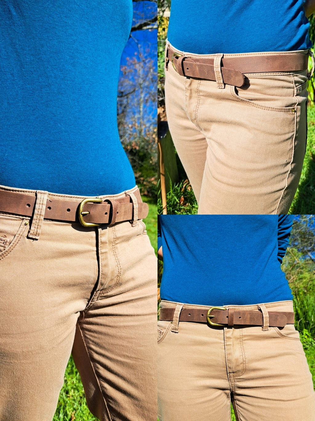 The Heritage Natural Full-Grain Leather Belt (35mm)