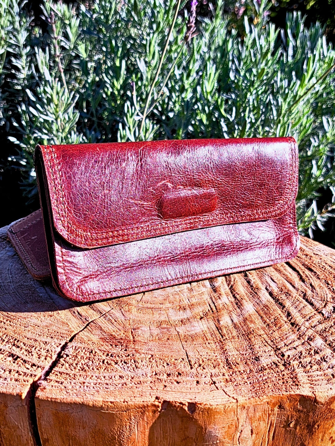 Oxblood Cellphone Pouch
