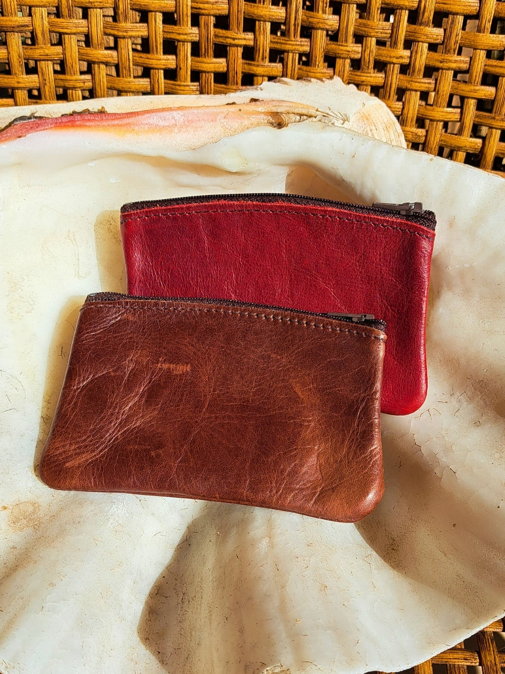 Auburn Heritage Zip Coin Pouch (Small)