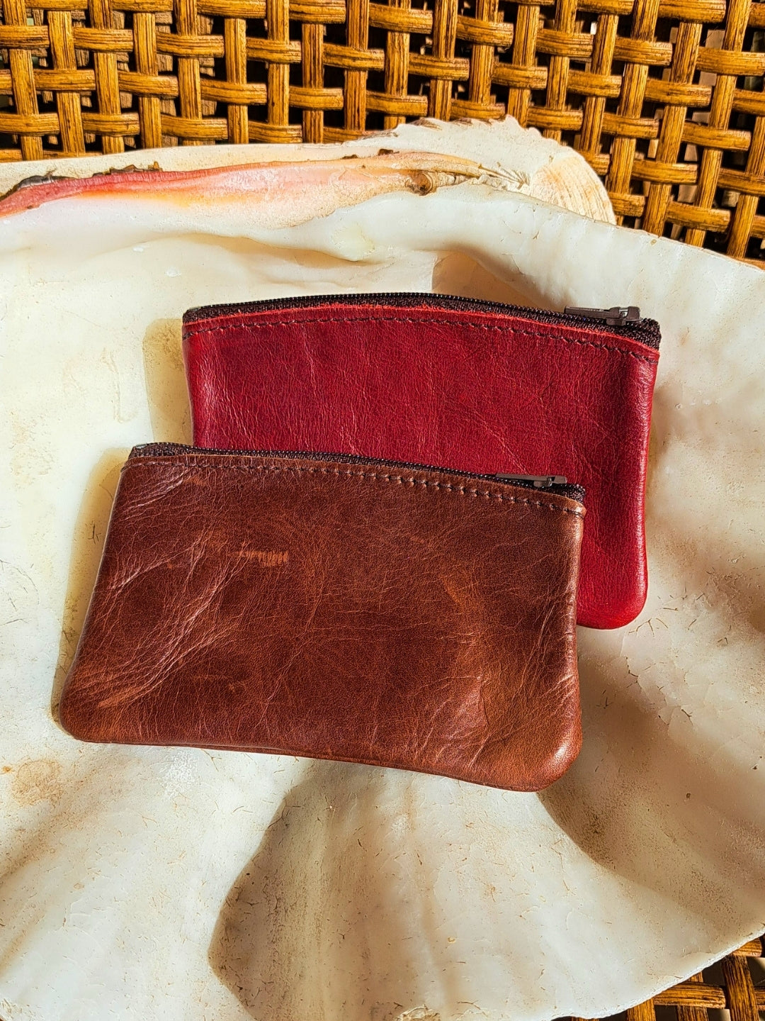Auburn Heritage Zip Coin Pouch (Small)