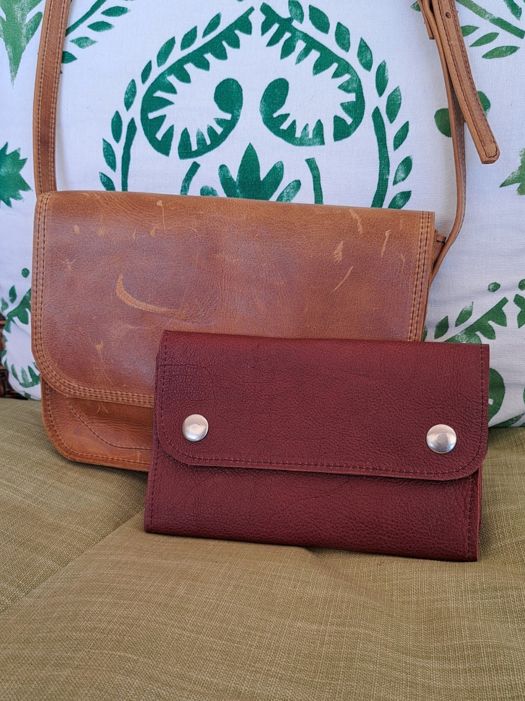 Luna Leather Shoulder Handbag (Small)