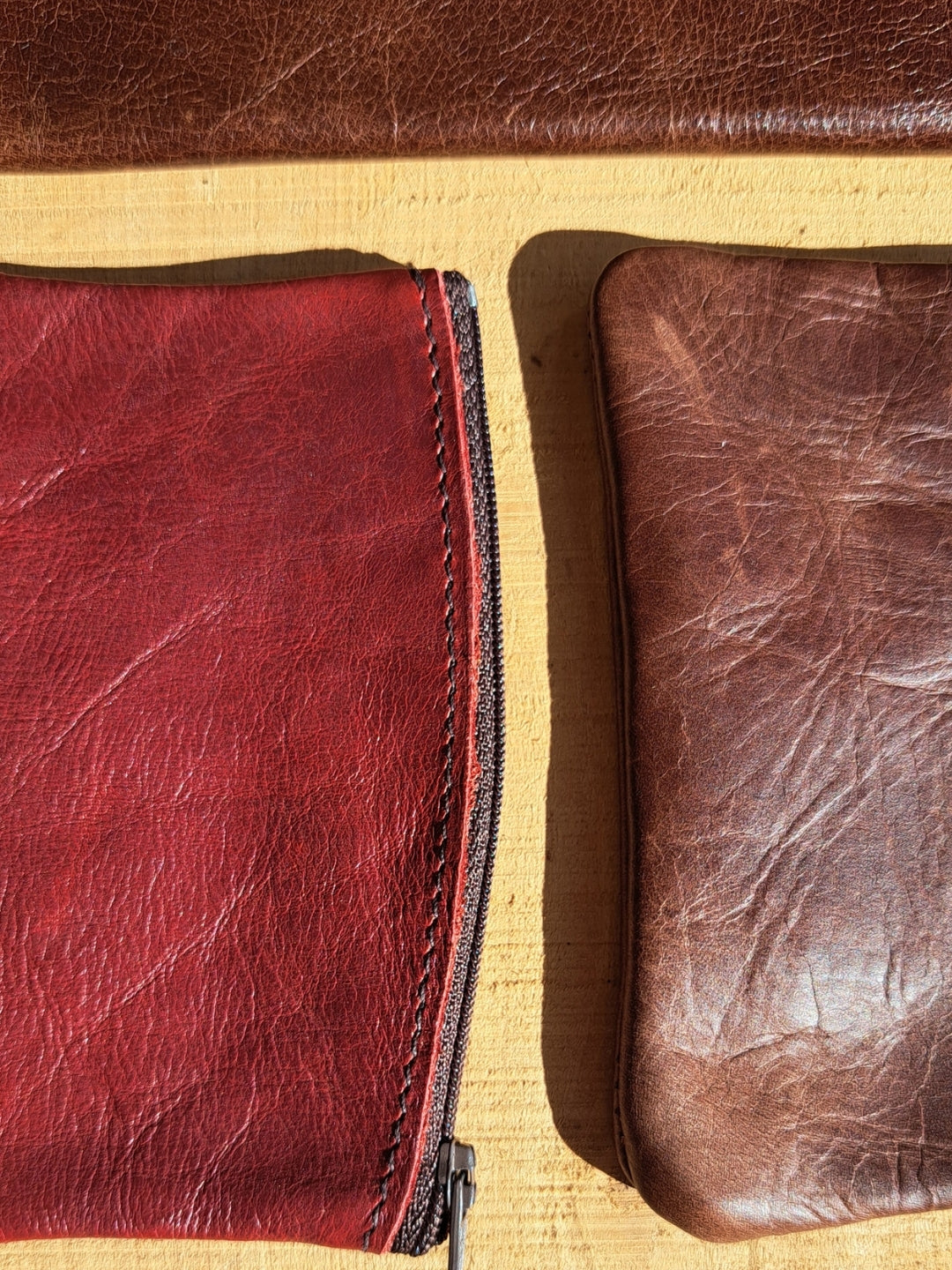 Auburn Heritage Zip Coin Pouch (Small) – Barry's Leather Co