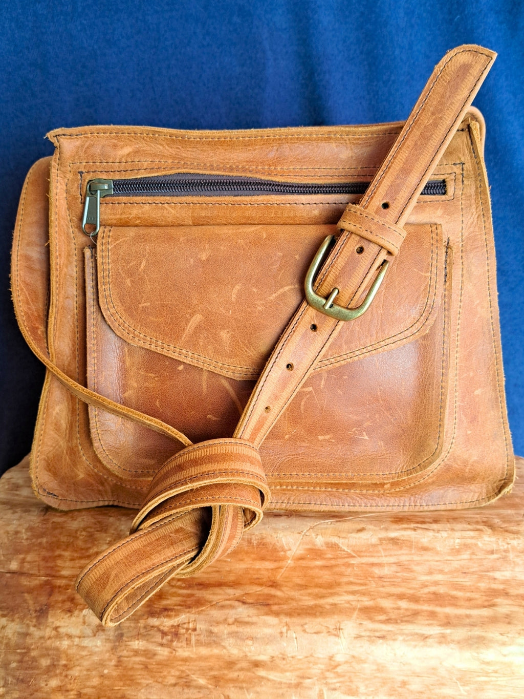 Amber Multi-Pocket Shoulder Bag